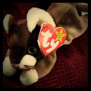 Vintage Beanie " Pounce" PVC pellets,